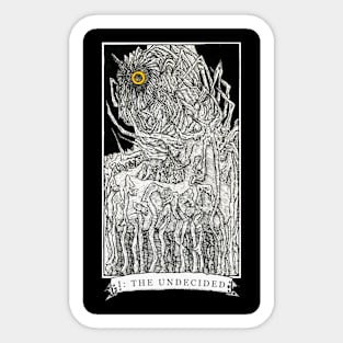 The Undecided - The Tarot Restless Sticker